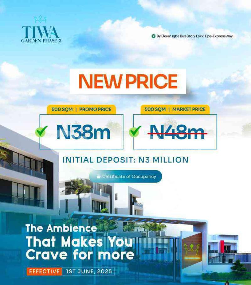 Land for sale Ibeju Lekki Eleranigbe Ibeju-Lekki Lagos - 0
