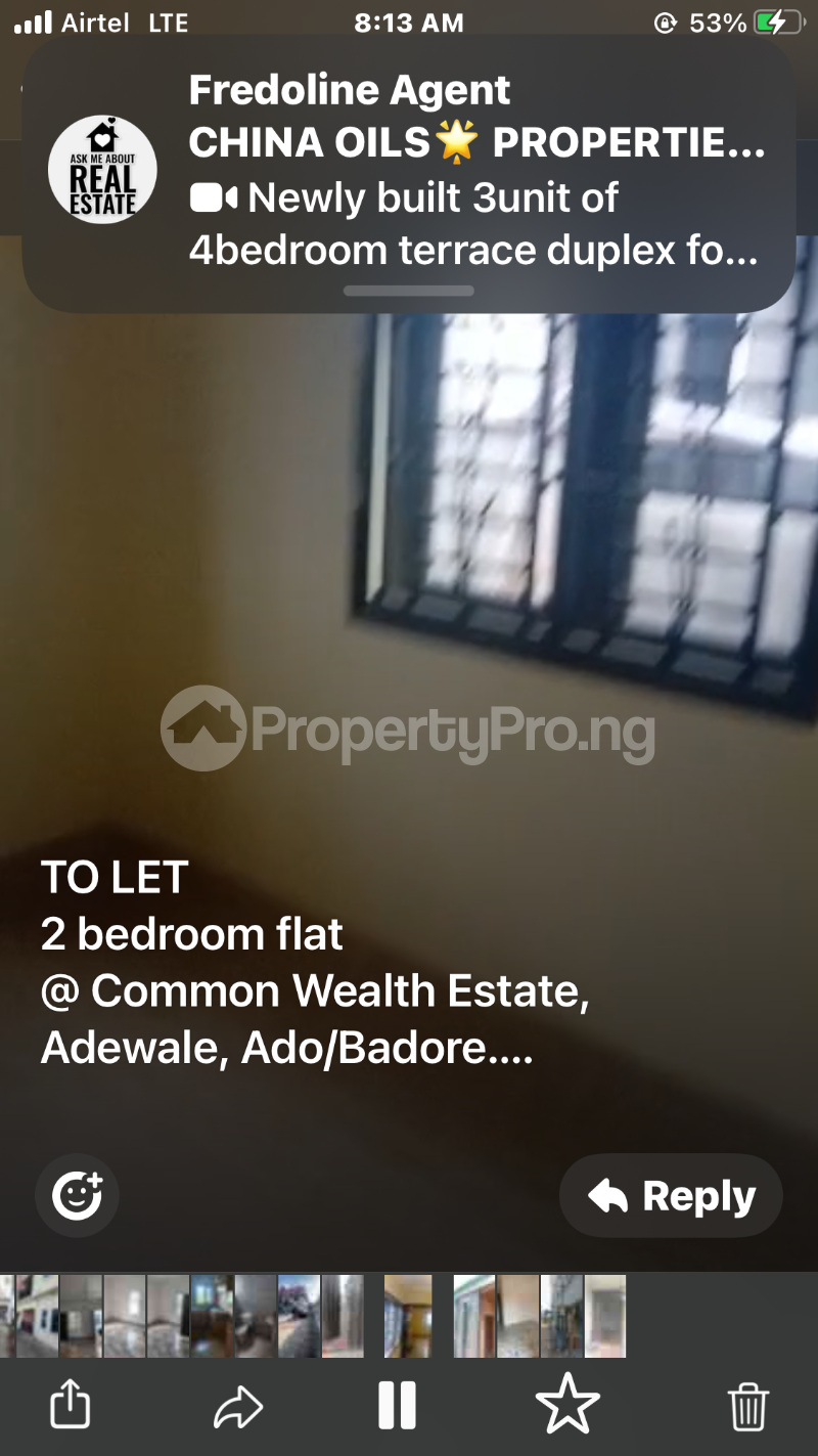 2 bedroom Flat / Apartment for rent Common Wealth Bus Stop Badore Ajah Lagos