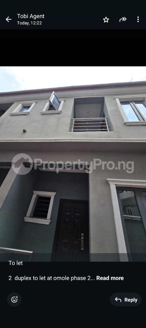 2 bedroom House for rent Omole phase 2 Ojodu Lagos