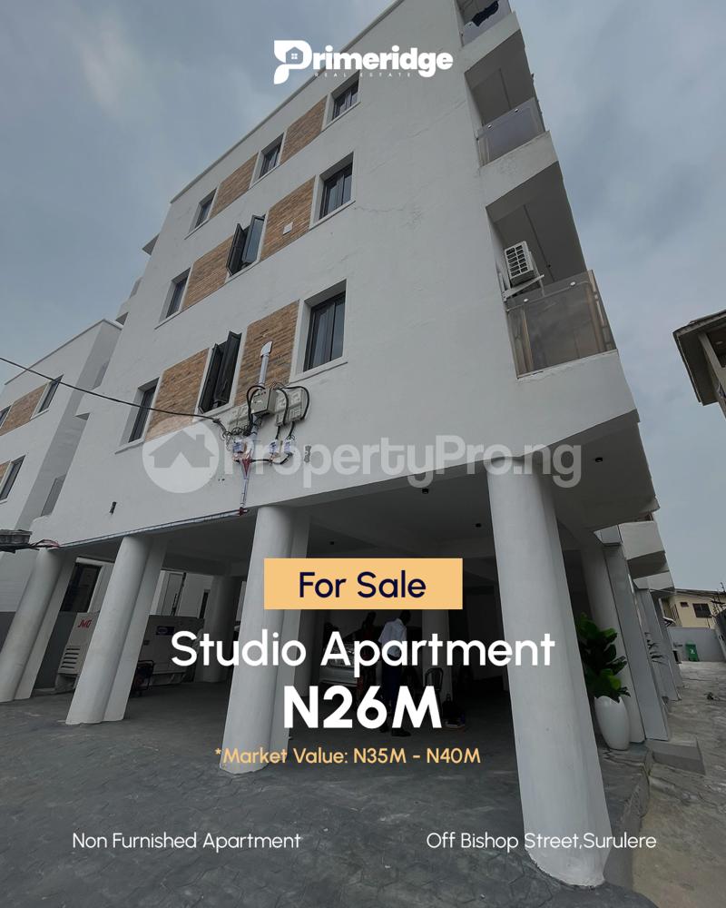 1 bedroom Flat / Apartment for sale Off Bishop Street Western Avenue Surulere Lagos