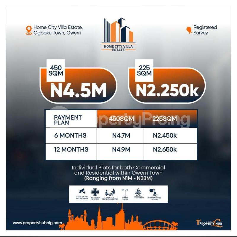 Land for sale Owerri Imo - 0