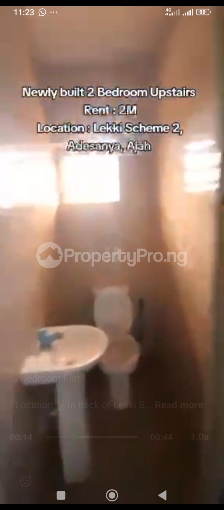 2 bedroom House for rent Abraham Adesanya Estate, Lekki Scheme 2 Ajah Lagos - 0