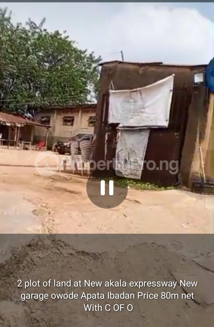 Land for sale New Akala Express Close To Apata Owode Ibadan Oyo
