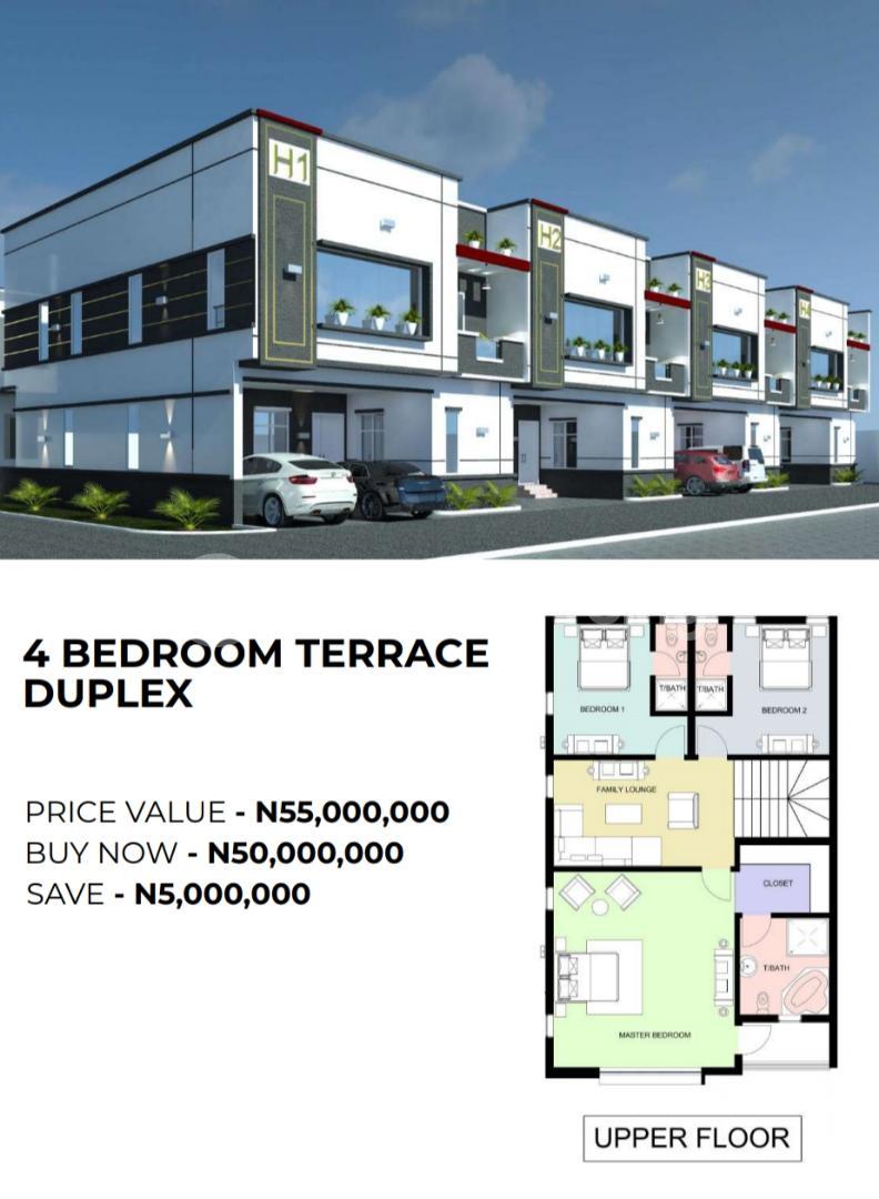 4 bedroom House for sale Victoria Crest Ii Opposite Ocean Bay Estate Along Orchid Hotel Ro Ikota Lekki Lagos