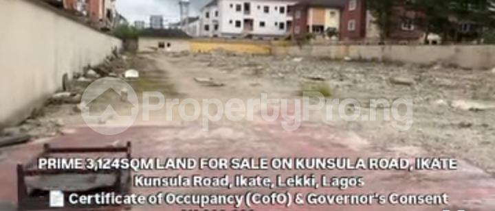 Land for sale Kusenla Road Ikate Lekki Lagos