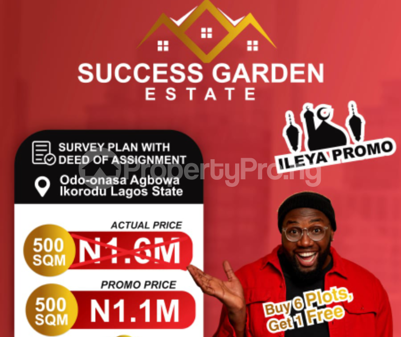 Land for sale Success Garden Agbowa Town Ikorodu Ikorodu Lagos