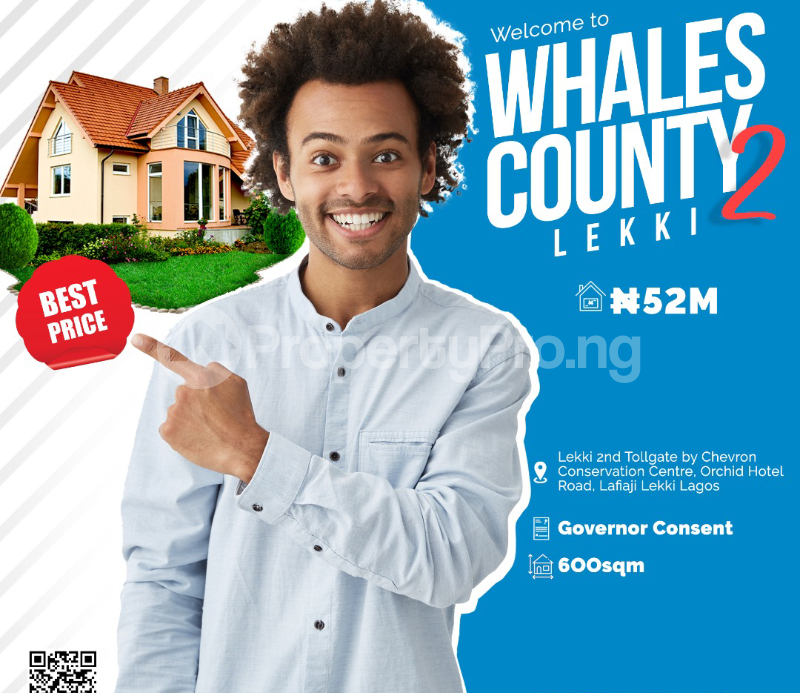 Land for sale Orchid Road By Eleganza Round About chevron Lekki Lagos