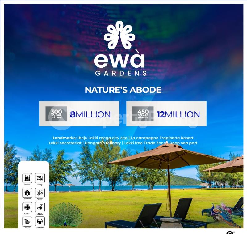 Land for sale Folu Community/ Ewa Gardens Estate Free Trade Zone Ibeju-Lekki Lagos