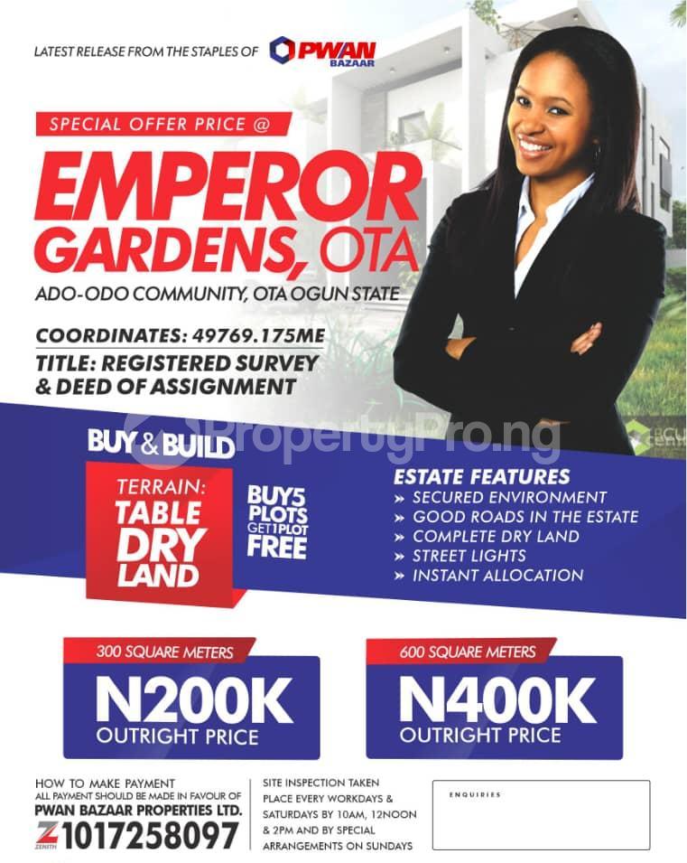 Land for sale Ado Odo Community Ado Odo/Ota Ogun