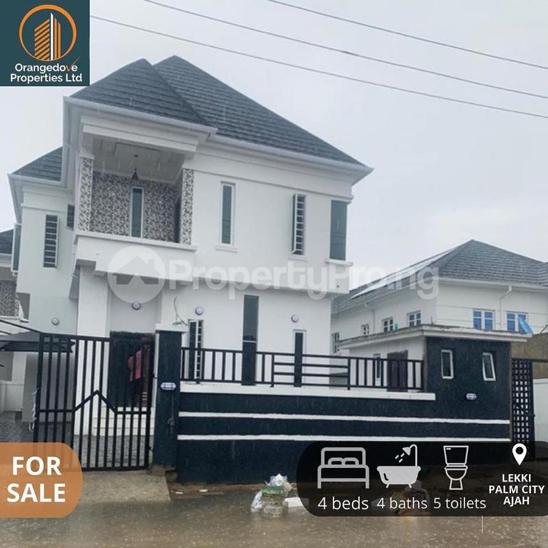 4 bedroom Detached Duplex House for sale lekki palm city Ajah Lagos