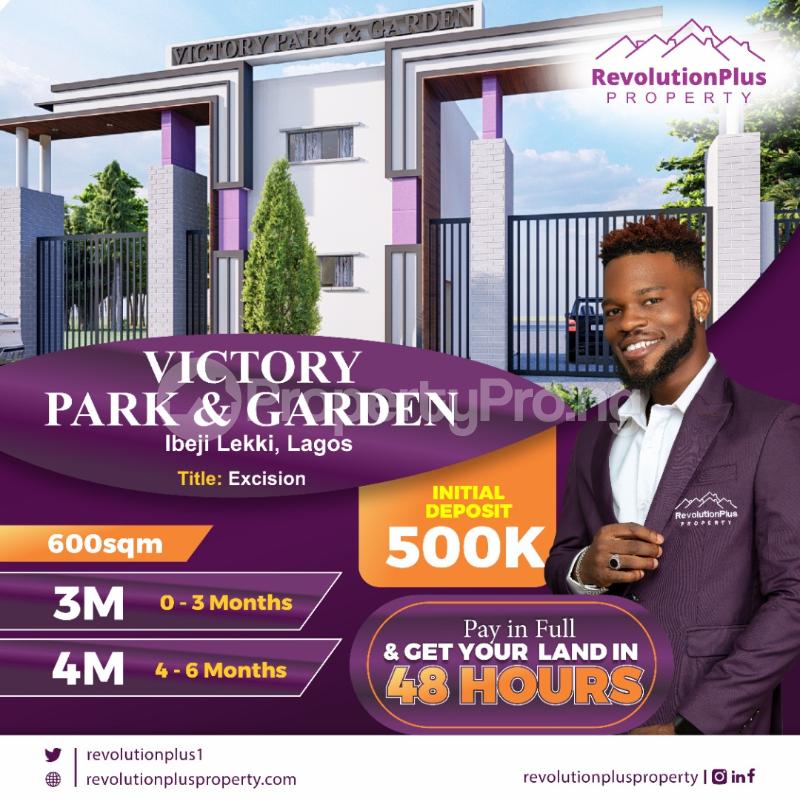 Land for sale Ilagbo, Oriyanrin Ibeju-Lekki Lagos