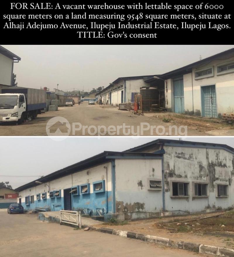 Commercial Property for sale Ilupeju industrial estate Ilupeju Lagos