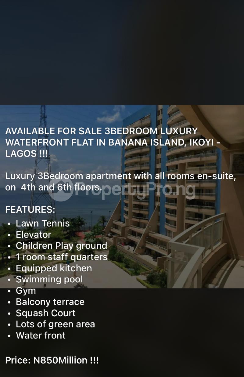 3 bedroom House for sale Benuvista Estate Banana Island Ikoyi Lagos