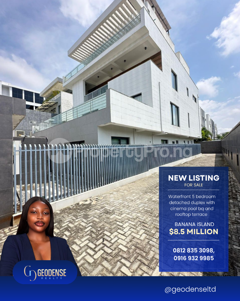5 bedroom House for sale Banana Island Ikoyi Lagos