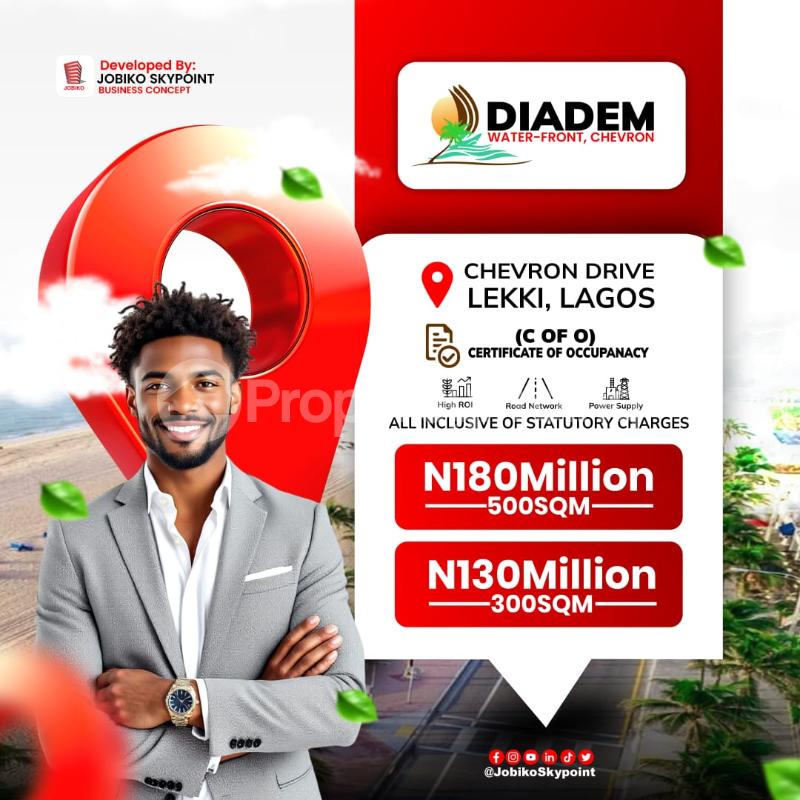 Land for sale chevron Lekki Lagos - 0