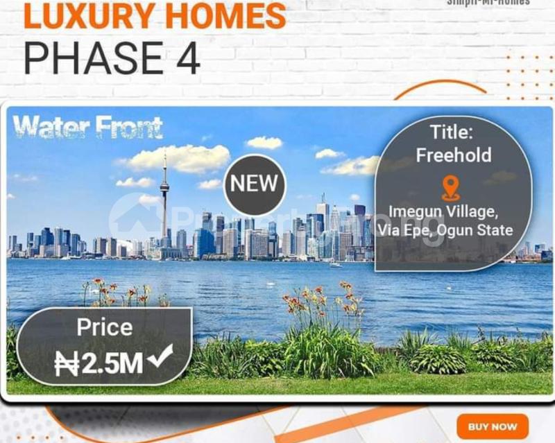 Land for sale Caritas Luxury Homes Phase 4 Ise town Ibeju-Lekki Lagos