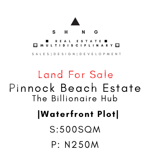 Land for sale Pinnock Beach Lekki Lagos