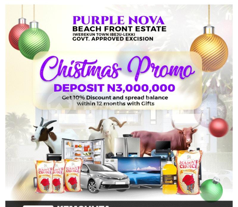 Land for sale Purple Nova Estate Abijo Ajah Lagos