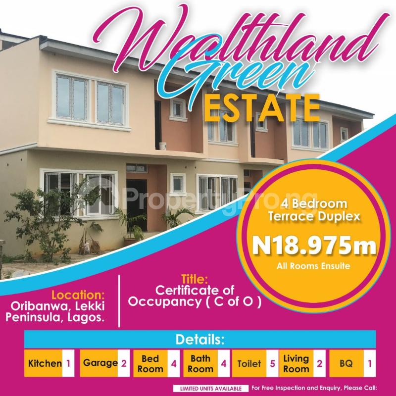 4 Bedroom House in Lekki Phase 2 Lekki Lagos House for sale in lekki