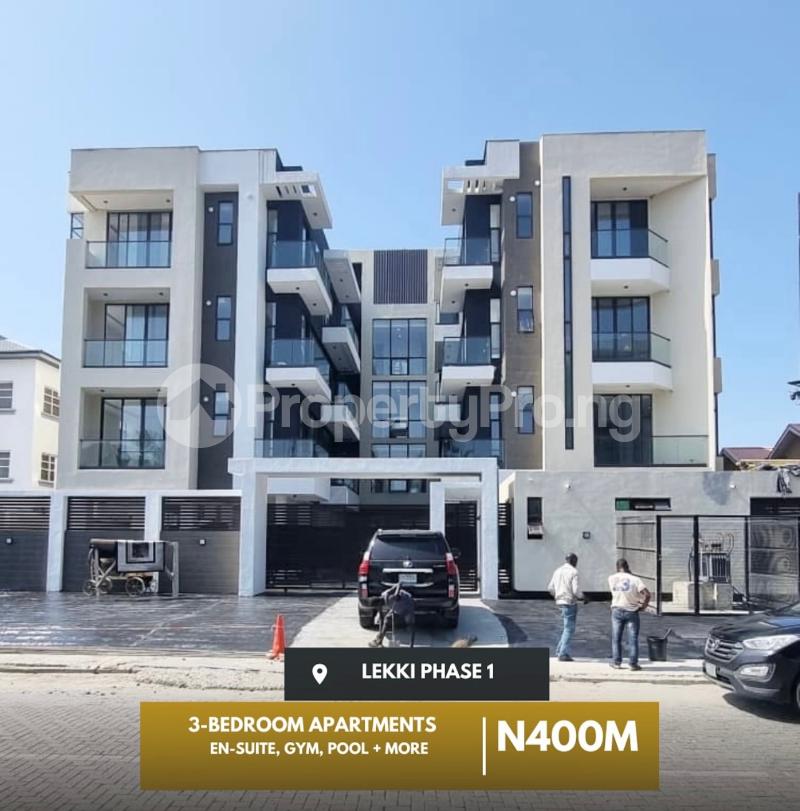 3 bedroom Flat / Apartment for sale  Lekki Phase 1 Lekki Lagos