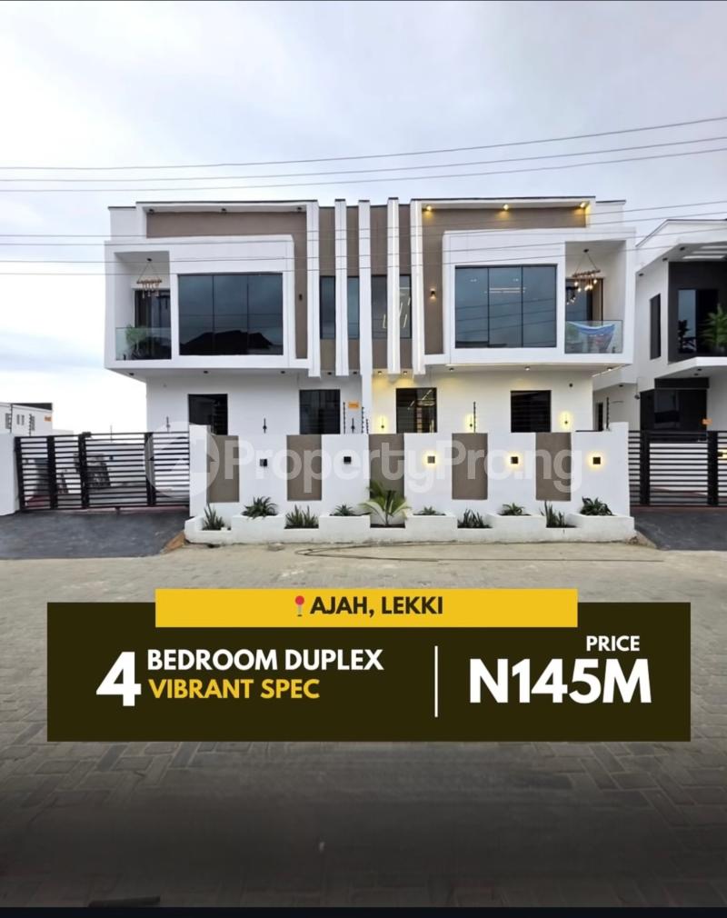 4 bedroom House for sale Lekki Ajah Lagos Ado Road Ajah Lagos