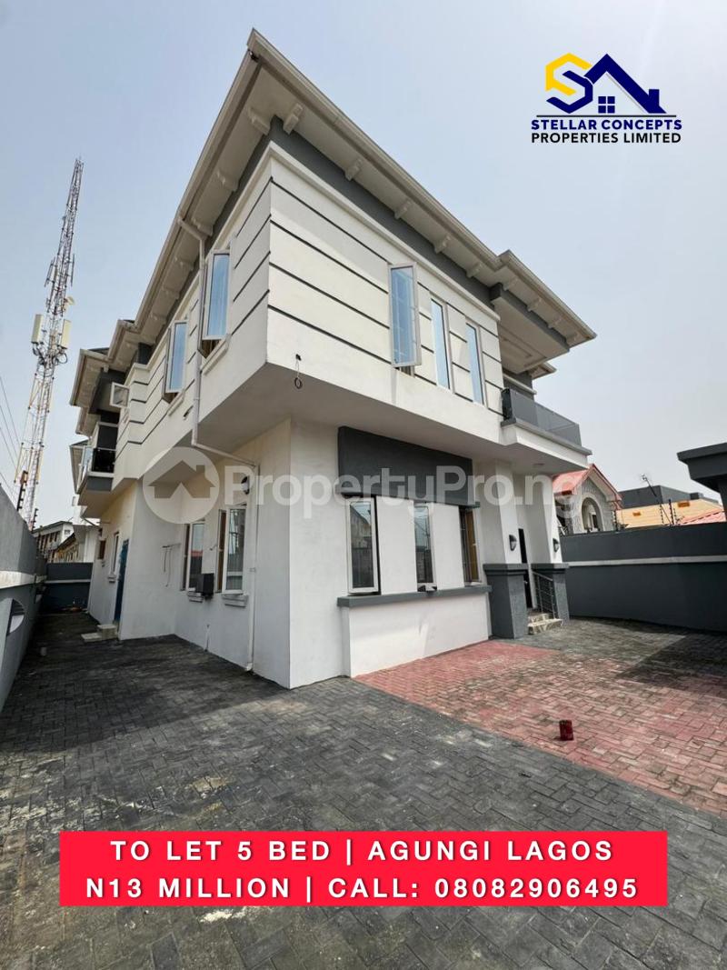 5 bedroom House for rent Agungi Lekki Lagos
