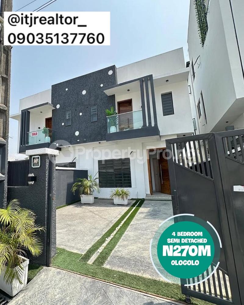 4 bedroom House for sale Ologolo Lekki Lagos