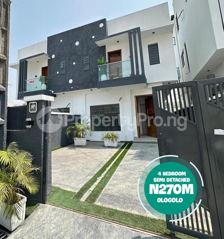 4 bedroom House for sale Ologolo Lekki Lagos