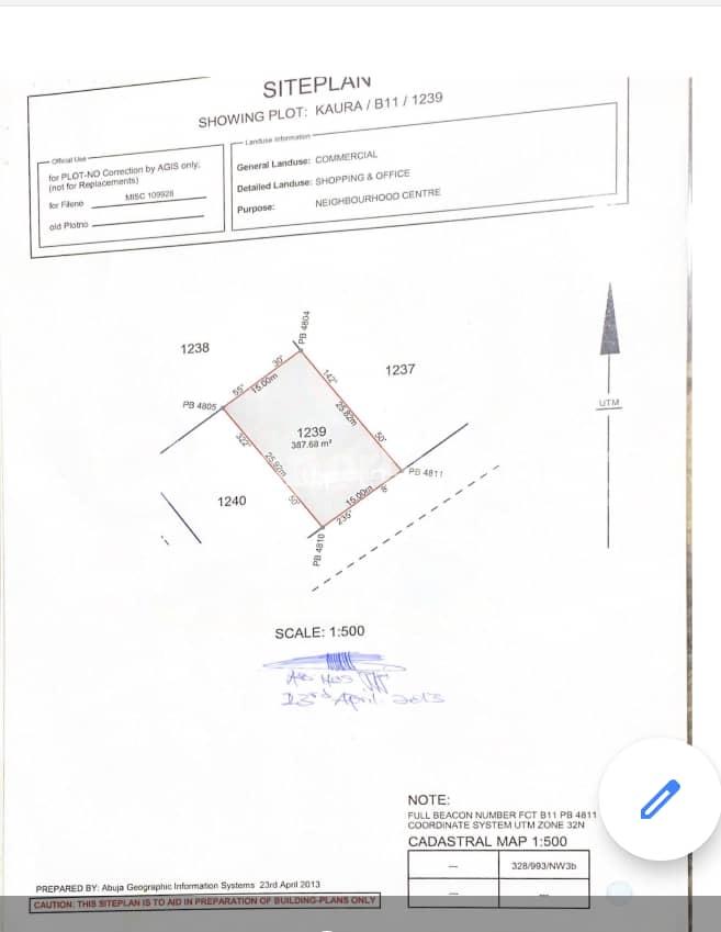 Land for sale Jahi Abuja