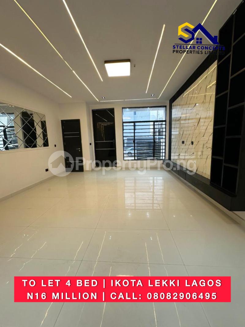 4 bedroom House for rent  Ikota Lekki Lagos