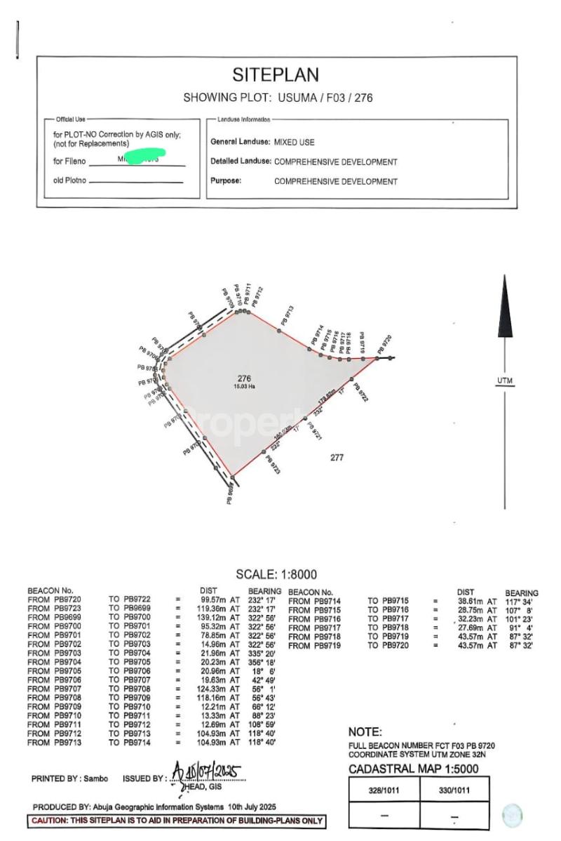 Land for sale Usama Katampe Extension Katampe Abuja