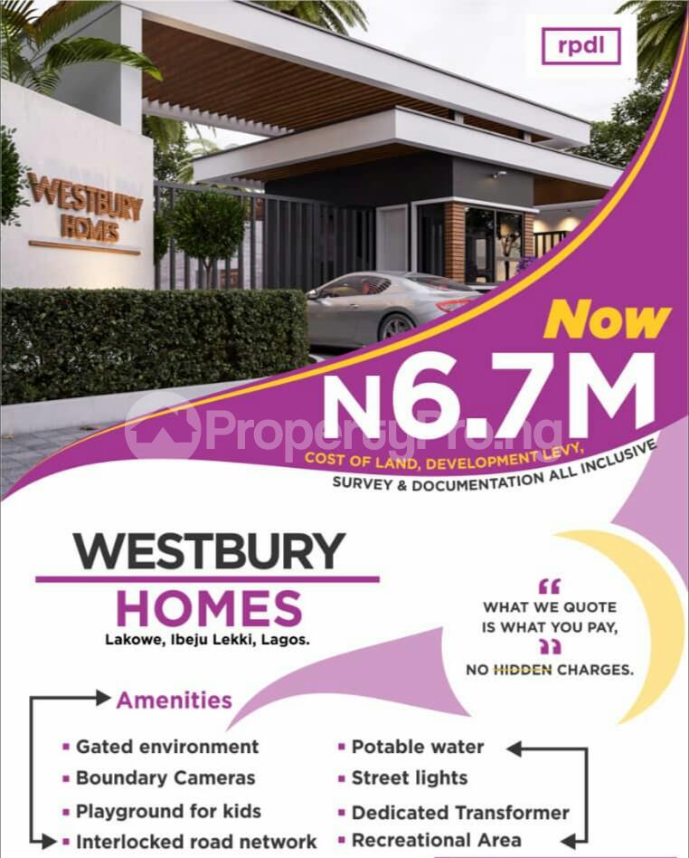 Land for sale Bogije Lakowe Ajah Lagos - 0