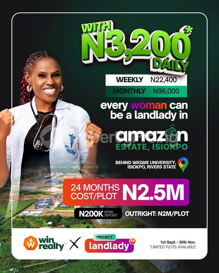 Land for sale Amazon Estate Isiokpo, Bronze Estate Ipo & Sapphire Garden Estate Igwuruta Ali Ikwerre Rivers - 0