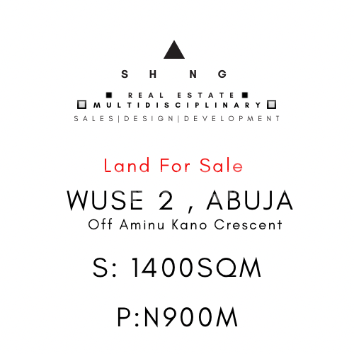 Land for sale Wuse 2 Abuja