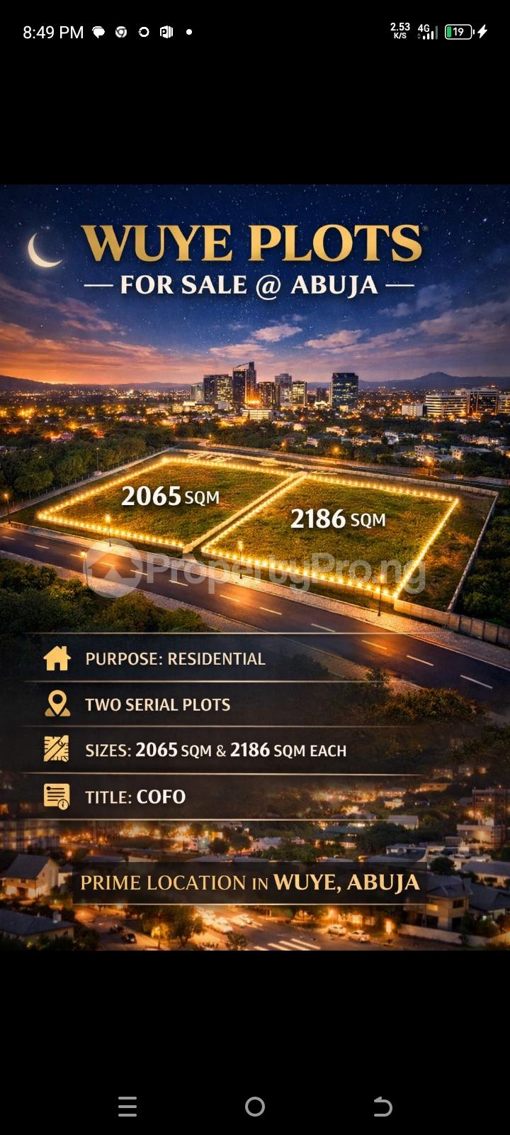 Commercial Property for sale Location...wuye Central Business District Abuja World Trade Centre Central Business District Abuja
