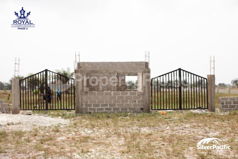 Land for sale Royal County Estate Phase 3, 4 Minutes From Lacampagne Tropicana LaCampaigne Tropicana Ibeju-Lekki Lagos