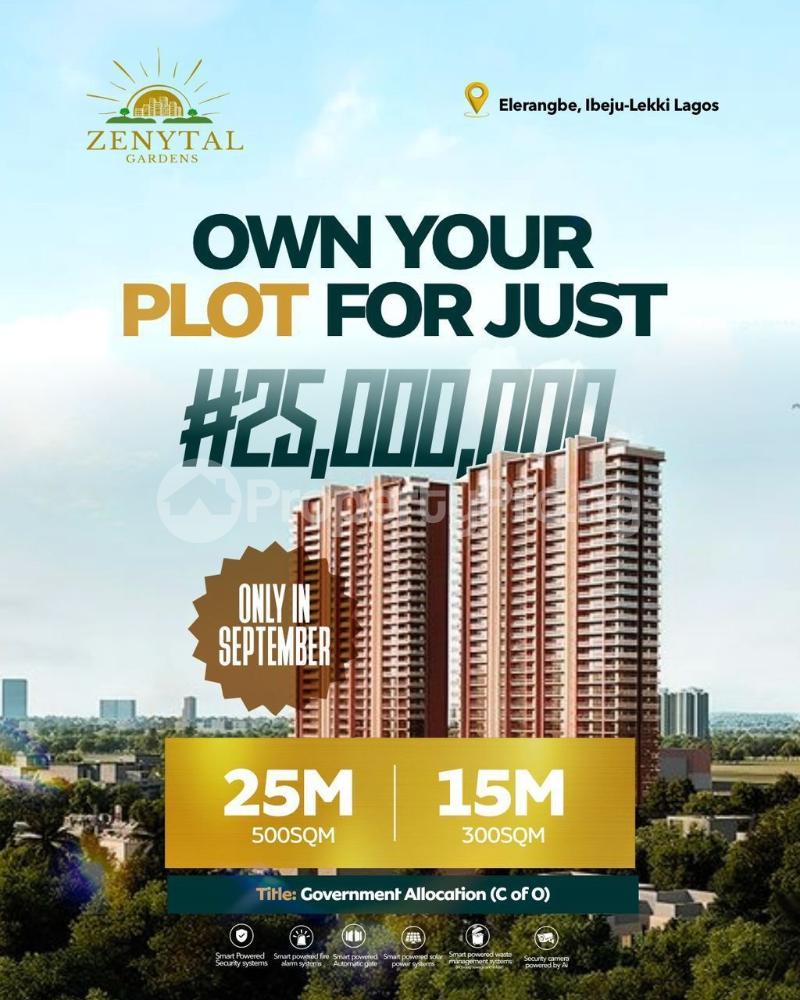 Land for sale Eleranigbe Ibeju-Lekki Lagos