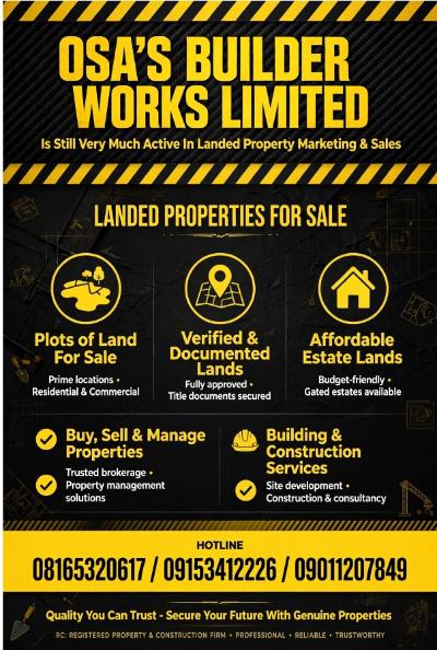 Osas Builder works Limited 
