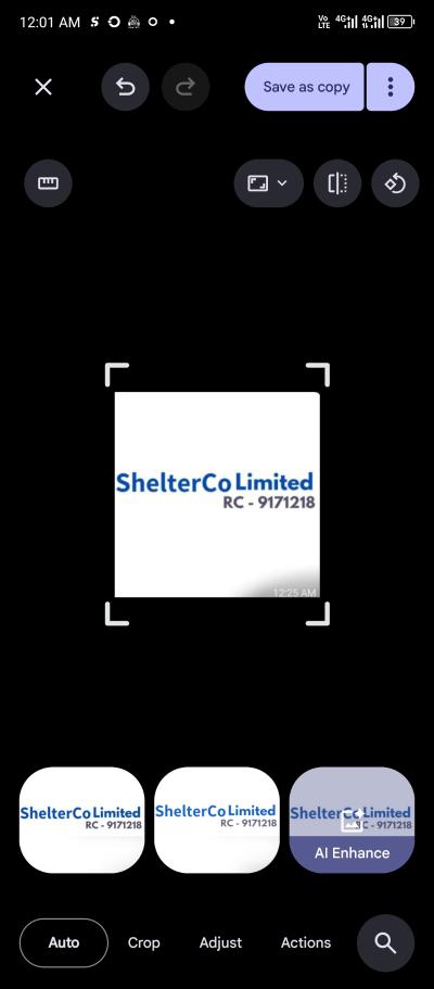 ShelterCo Limited 