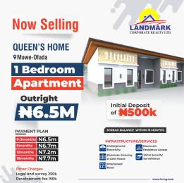1 bedroom Flat / Apartment for sale Mowe Obafemi Owode Ogun