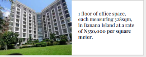 Commercial Property for rent Banana Island Ikoyi Lagos