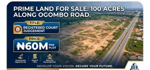 Land for sale Ogombo Road, Ogombo Ajah Lagos