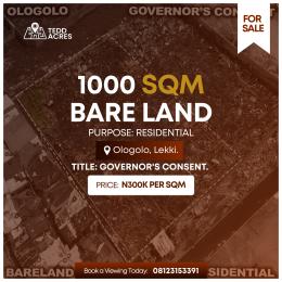 Land for sale Ologolo Lekki Lagos