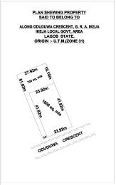 Land for sale Oduduwa Ikeja GRA Ikeja Lagos