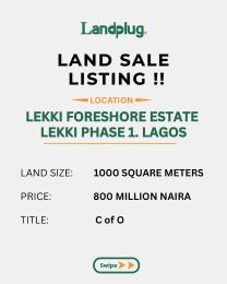 Land for sale Lekki Phase 1 Lekki Lagos