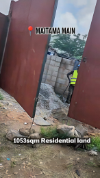 Land for sale Usuma Close Maitama Abuja