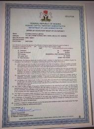 Land for sale By Shoprite Jabi Abuja