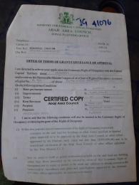 Land for sale Lambata, Facing Expressway To Niger State, District Bwari Abuja