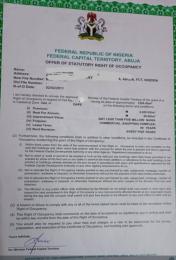 Land for sale Dape Dape Abuja