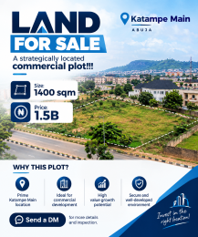 Land for sale Katampe Main Abuja